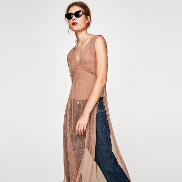 zara mesh bodysuit